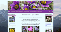 Desktop Screenshot of icealpines.co.uk